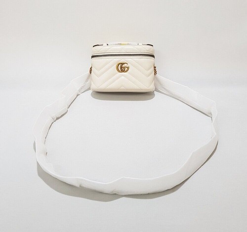 Gucci mini sac main cuir - en,