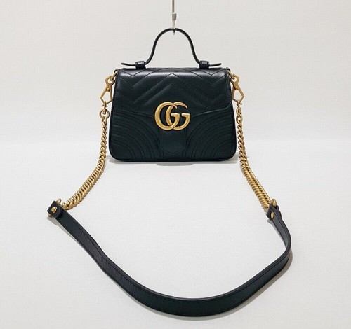 Gucci sac main mini marmont - gucci, à