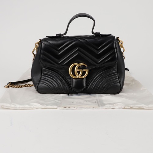 Gucci sac main cuir gg - gucci,